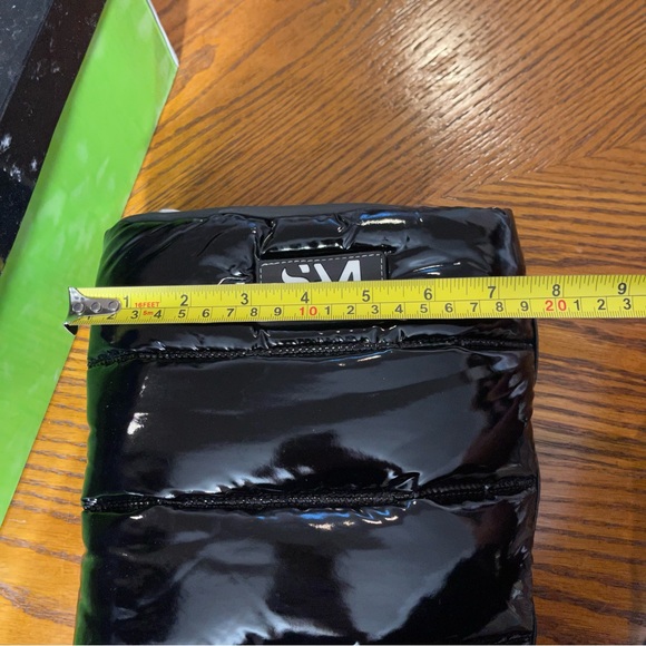 SOLD Sam Edelman Black Camora Puffer Knee High Waterproof Winter Boots/Booties - Picture 9 of 15